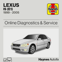 Lexus IS (E1) 1999 to 2005 Haynes Online Diagnostics & Service Guide