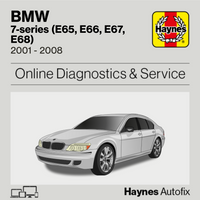 BMW 7-Series (E65, E66, E67, E68) 2001 to 2008 Haynes Online Diagnostics & Service Guide