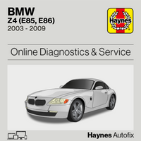 BMW Z4 (E85, E86) 2003 to 2009 Haynes Online Diagnostics & Service Guide