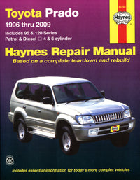 Toyota Prado (1996-2009) Haynes Repair Manual (AUS)