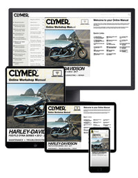 Harley-Davidson FXD/FLD Dyna Series (2012-2017) Clymer Repair Manual