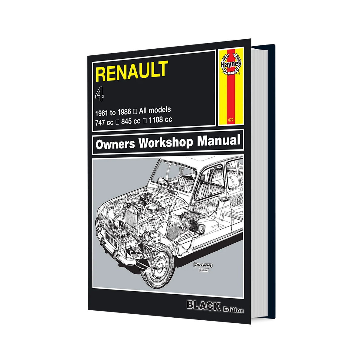 Renault 4 (1961-1986) Haynes Repair Manual - Premium Hardback