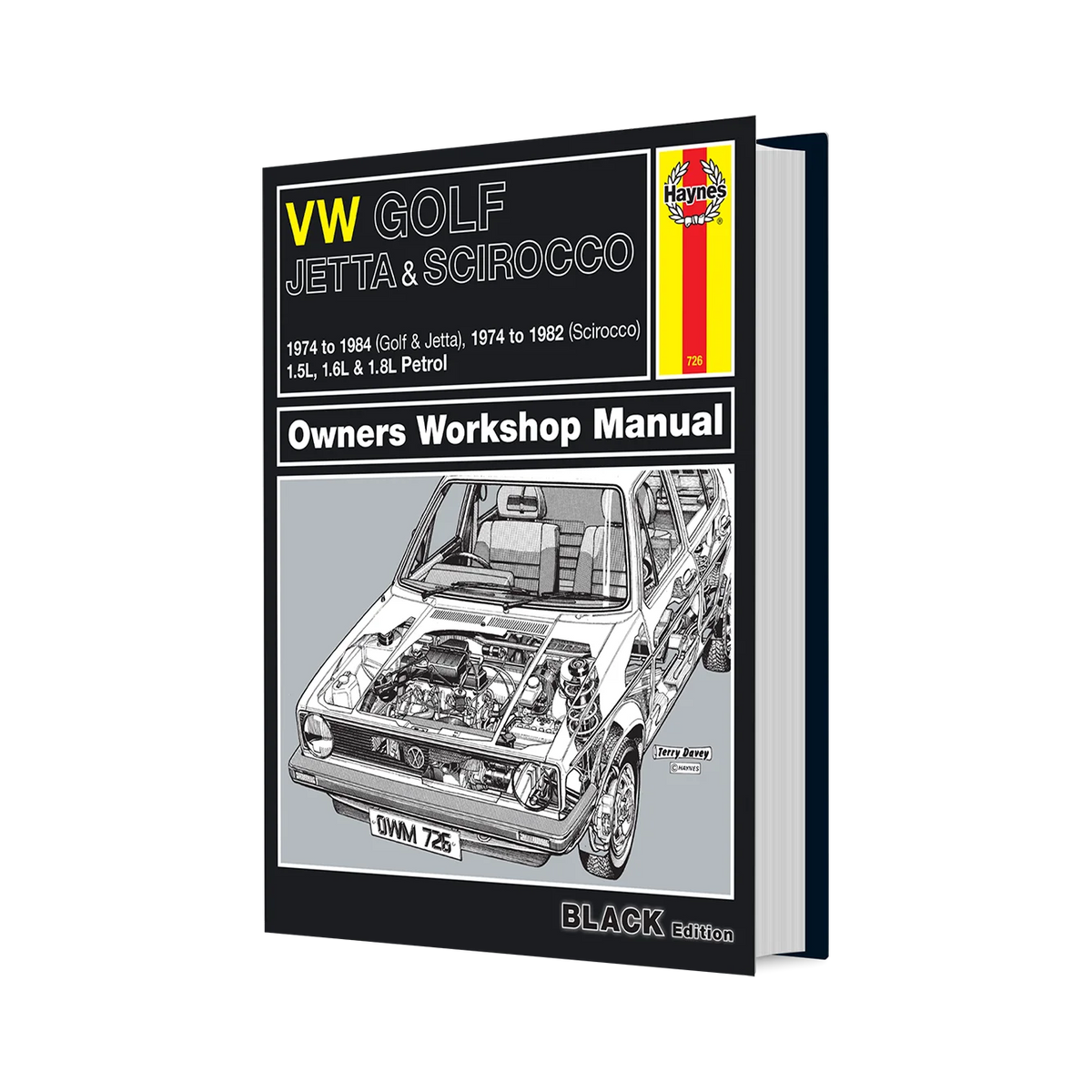 Volkswagen Golf, Jetta & Scirocco Mk 1 Petrol 1.5, 1.6 & 1.8 (1974