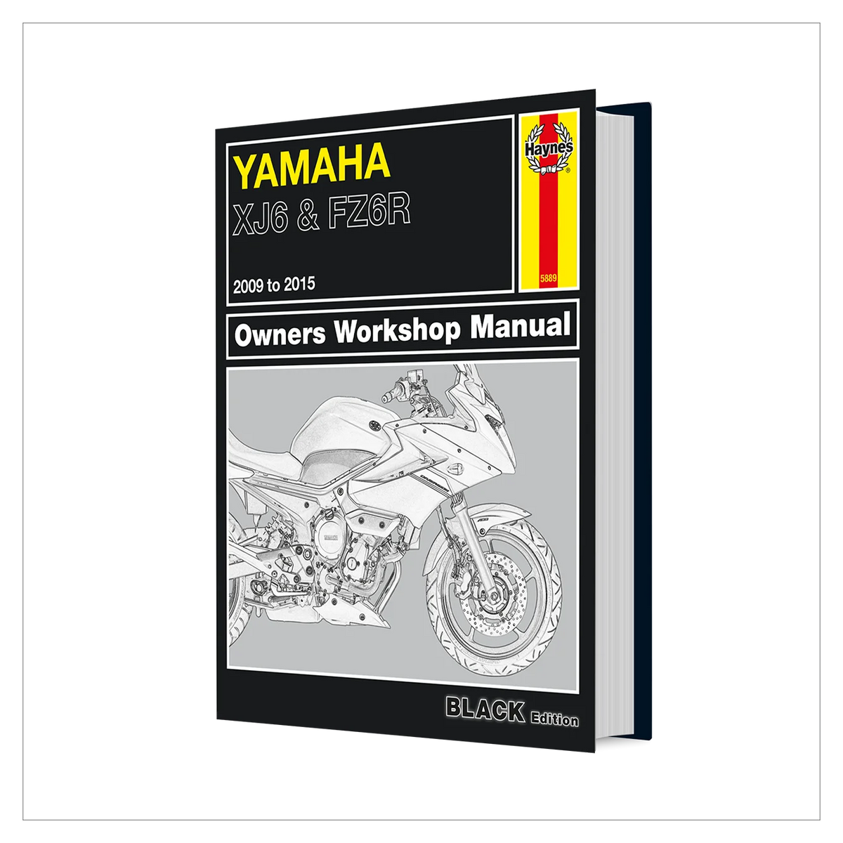 Yamaha XJ6 & FZ6R (2009-2015) Haynes Repair Manual - Premium