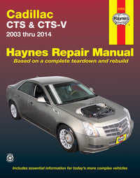 Cadillac CTS and CTS-V (2003-2014) Haynes Repair Manual (USA)