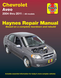 Chevrolet Aveo (2004-2011) Haynes Repair Manual