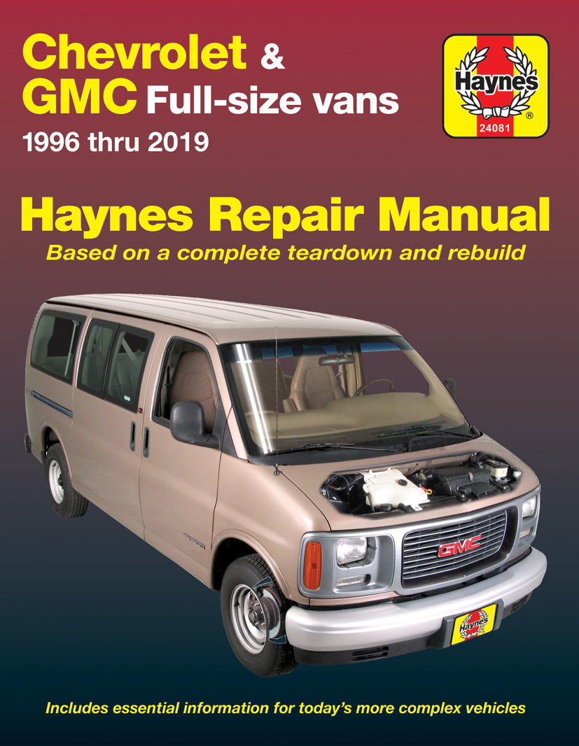 Chevrolet Express & GMC Savana full-size petrol vans (1996-2019