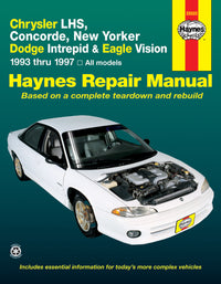 Chrysler LHS, Concorde, New Yorker, & Dodge Intrepid & Eagle Vision (1993-1997) Haynes Repair Manual (USA)