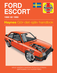Ford Escort (1980-1990) Haynes Repair Manual (svenske utgava)