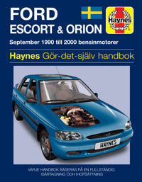 Ford Escort and Orion (1990-2000) Haynes Repair Manual (svenske utgava)