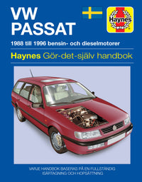 Volkswagen Passat (1988-1996) Haynes Repair Manual (svenske utgava)