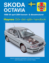 Skoda Octavia (1998-2004) Haynes Repair Manual (svenske utgava)