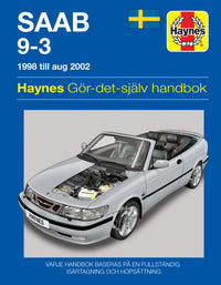 Saab 9-3 (1998-2002) Haynes Repair Manual (svenske utgava)