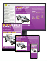Toyota Hi Lux 4x4 & 4x2 (1997-2005) Haynes Repair Manual (AUS)