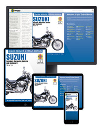 Suzuki Intruder, Marauder, Volusia & Boulevard covering VS700, VS750 & VS800 Intruder (1985-2004), VZ 800 Marauder (1997-2004), VL800 Volusia (2001-2004) & C50/M50 Boulevard (2005-2019) S50 Boulevard (2005-2009) Haynes Repair Manual Online Manual
