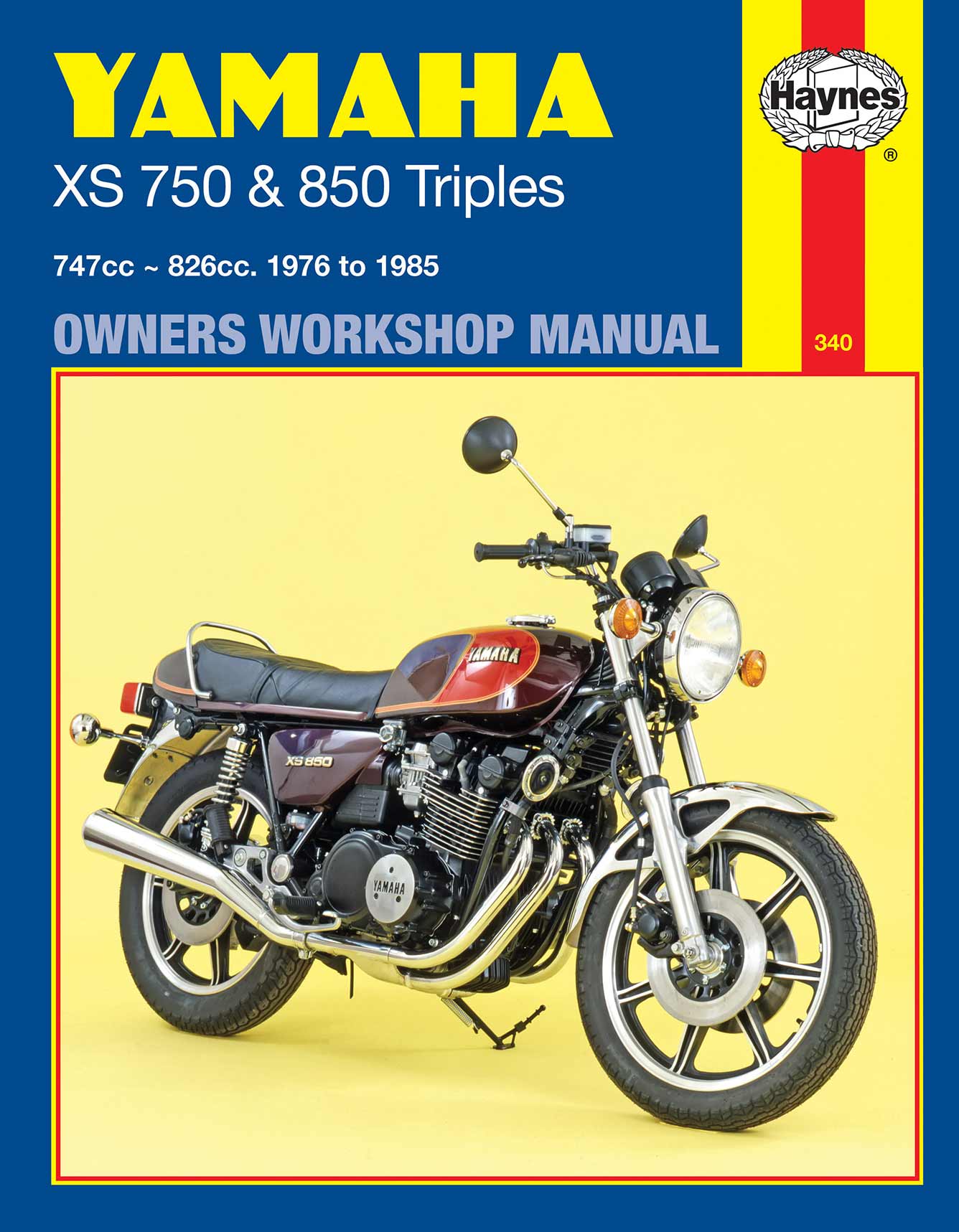Yamaha XS750 & 850 Triples (1976-1985) Haynes Repair Manual