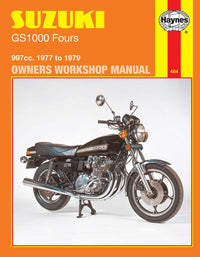 Suzuki GS1000 Four (1977-1979) Haynes Repair Manual Printed Book Front Cover