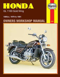 Honda GL1100 Gold Wing (1979-1981) Haynes Repair Manual Printed Book Front Cover