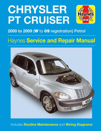 Chrysler PT Cruiser Petrol (2000-2009) Haynes Repair Manual Printed Book Front Cover