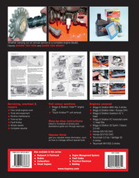 Haynes Small Engine Manual Printed Book Back Cover