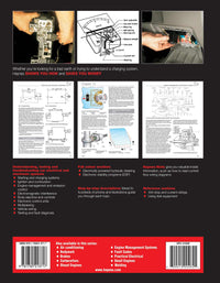 Haynes Car Electrical Systems Manual Printed Book Back Cover