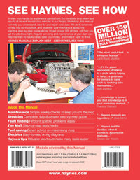 Honda Jazz (2002-2008) Haynes Repair Manual Printed Book Back Cover