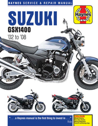 Suzuki GSX1400 (2002-2008) Haynes Repair Manual Printed Book Front Cover