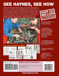 MGB 1962-1980 (classic reprint) Printed Book Back Cover