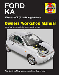 Ford Ka (1996-2008) Haynes Repair Manual Printed Book Front Cover