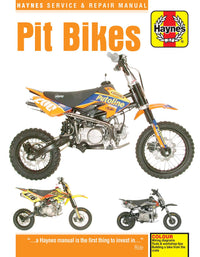 Pit Bikes Haynes Repair Manual Printed Book Front Cover