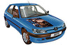 Air filter change Peugeot 306 1993 - 2002 | Haynes Manuals