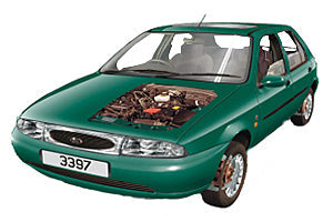 Opening the bonnet Ford Fiesta 1995 - 2002 | Haynes Manuals