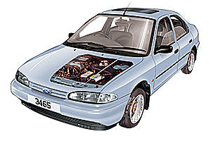 Air filter change Ford Mondeo 1993 - 2000 | Haynes Manuals
