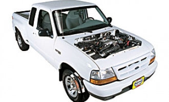 Opening the bonnet Ford Ranger 1994 - 2009 | Haynes Manuals