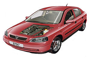 Opening the bonnet Vauxhall Astra 1998 - 2004 | Haynes Manuals
