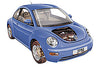 Checking screen wash Volkswagen New Beetle 1999 - 2007 | Haynes Manuals