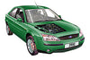 Opening the bonnet Ford Mondeo 2000 - 2003 | Haynes Manuals