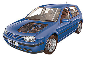 Opening the bonnet Volkswagen Golf 2001 - 2003 | Haynes Manuals