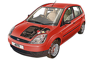 Opening the bonnet Ford Fiesta 2002 - 2008 | Haynes Manuals