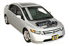 Opening the bonnet Honda Civic 2001 - 2010 | Haynes Manuals