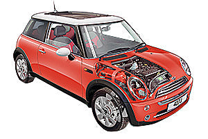 Fusebox and diagnostic socket locations Mini One 2001 - 2006 | Haynes Manuals