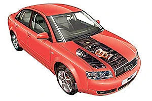 Fusebox and diagnostic socket locations Audi A4 2001 - 2004 | Haynes Manuals