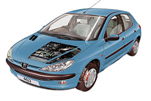 Fusebox and diagnostic socket locations Peugeot 206 2002 - 2009 | Haynes Manuals