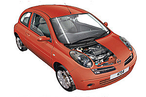 Opening the bonnet Nissan Micra 2003 - 2010 | Haynes Manuals