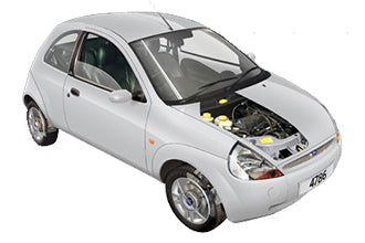 Opening the bonnet Ford Ka 2003 - 2008 | Haynes Manuals