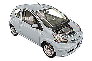 Opening the bonnet Toyota Aygo 2005 - 2011 | Haynes Manuals