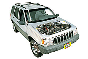 Checking screen wash Jeep Grand Cherokee 1993 - 2004 | Haynes Manuals