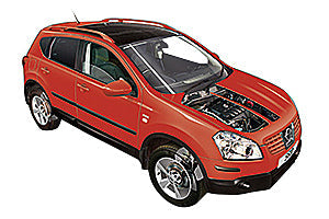 Fusebox and diagnostic socket locations Nissan Qashqai 2007 - 2013 | Haynes Manuals