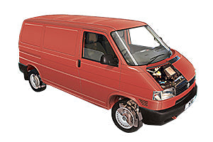 Fusebox and diagnostic socket locations Volkswagen Transporter T4 1990 - 2003 | Haynes Manuals