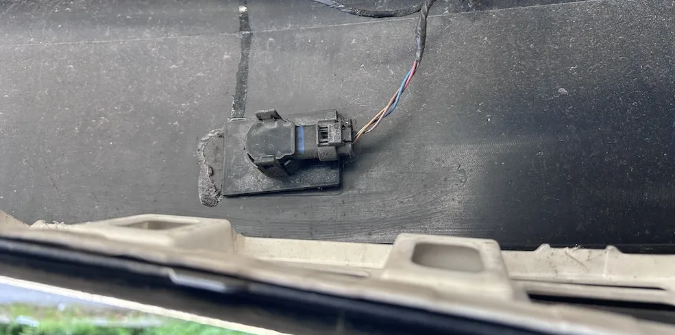 Parking sensors repaired!